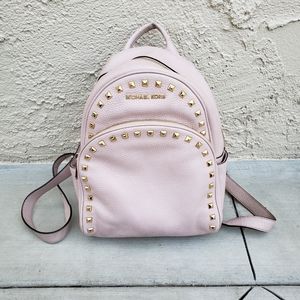Michael Kors Ballet Pink Studded Backpack